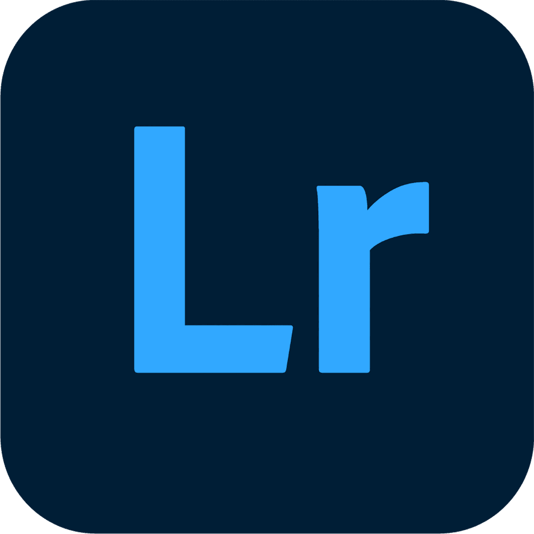 Logo d’Adobe Lightroom, le logiciel de retouche utilisé